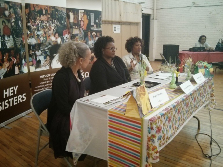 The panelists of Sister Spokesman's "Networking with Purpose." 