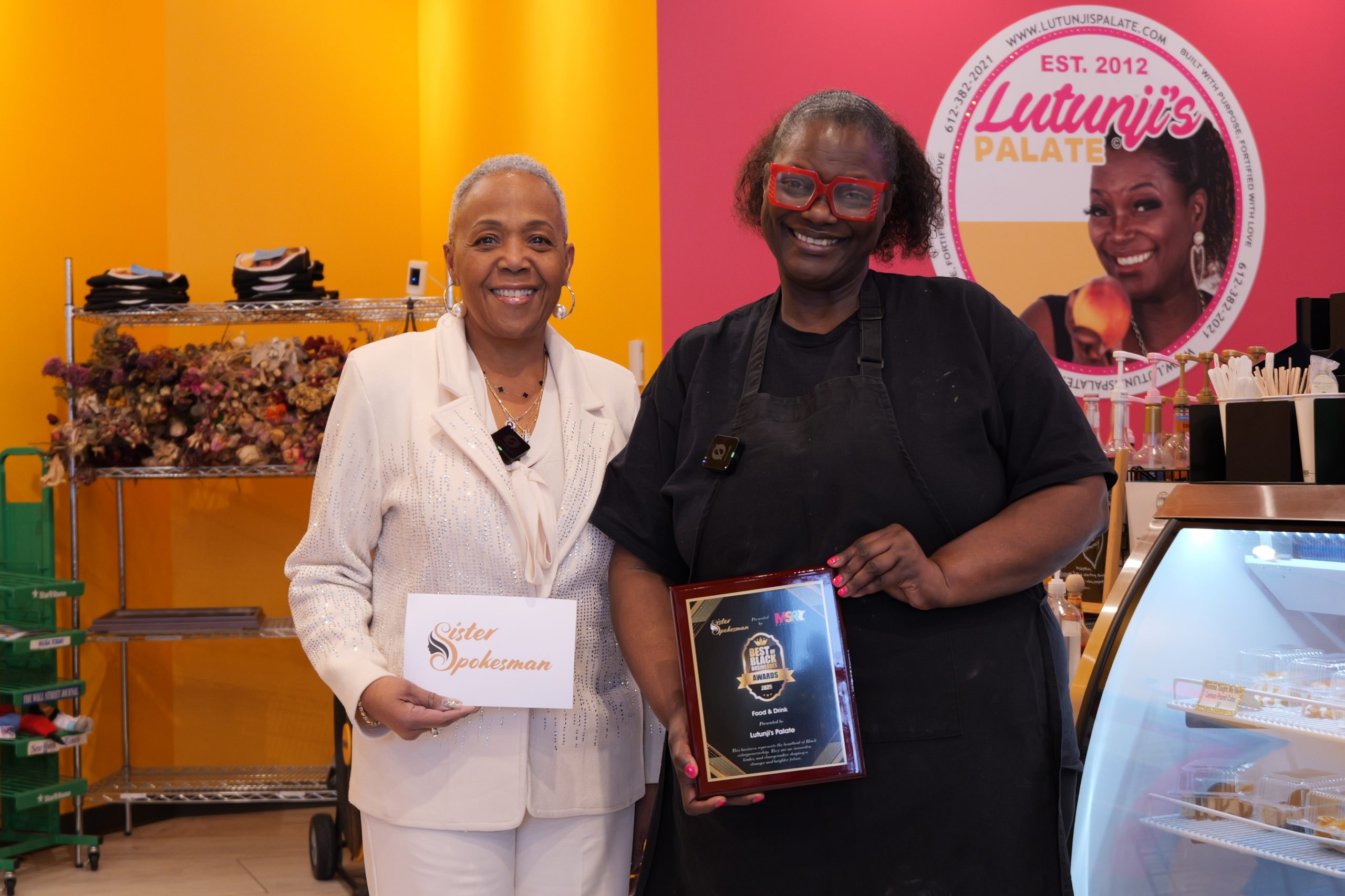 Lutunji’s Palate Earns Top Food & Drink Honor at Inaugural Sister Spokesman Black Business Awards