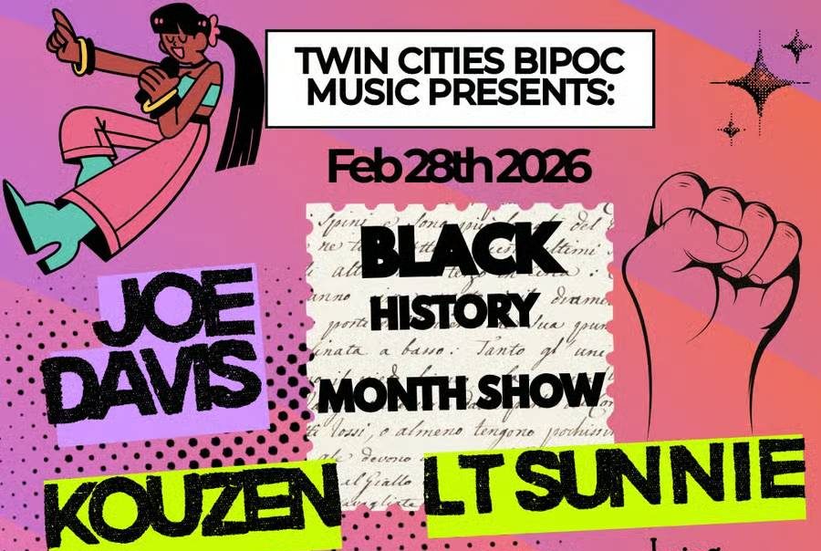 Twin Cities BIPOC Music Showcase Celebrates Black History Month at Can Can Wonderland