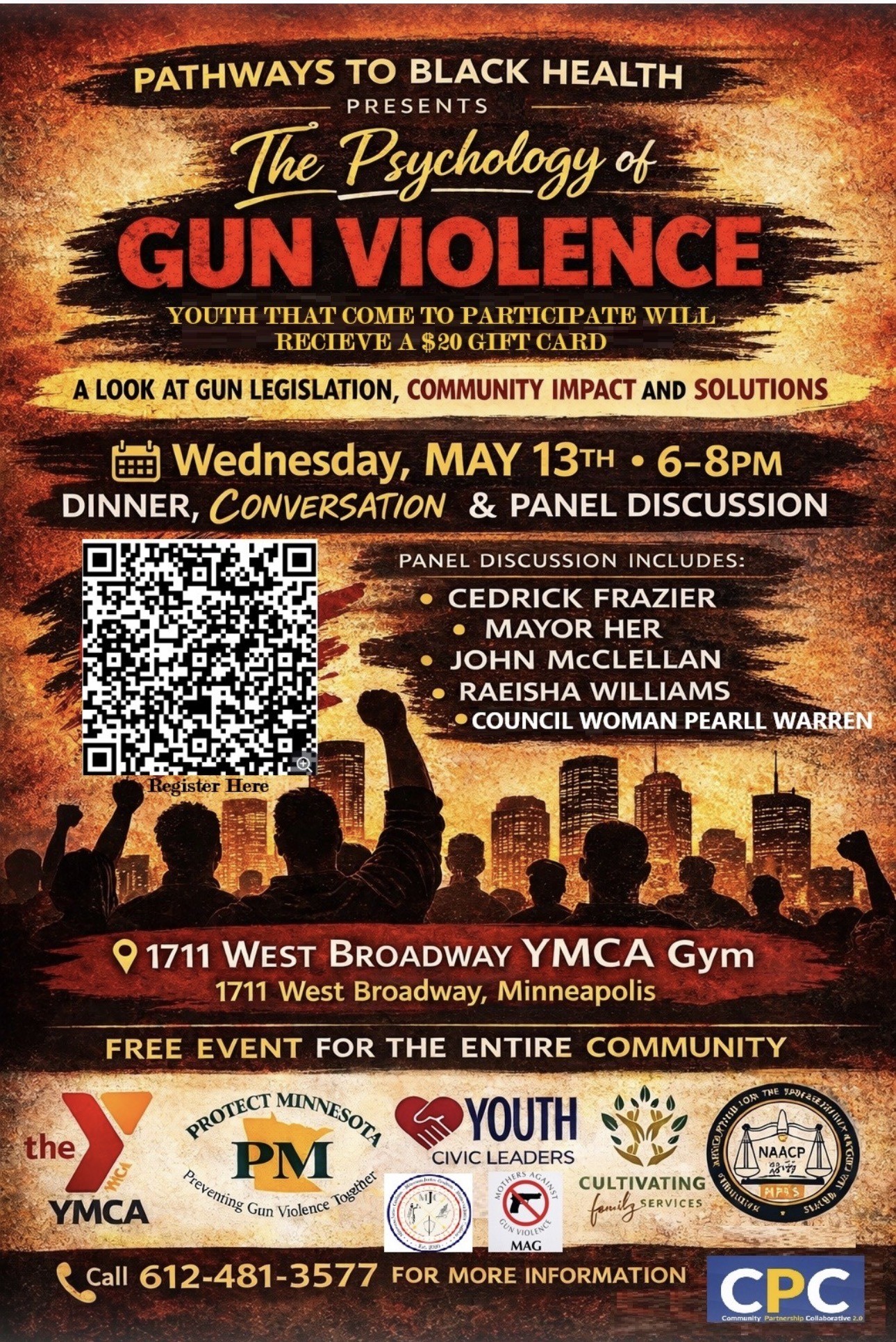 Free Community Forum on Gun Violence Coming to North Minneapolis on May 13