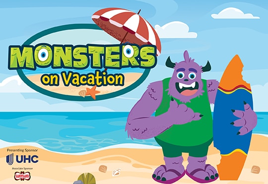 Monsters on Vacation Open at Minnesota Children’s Museum