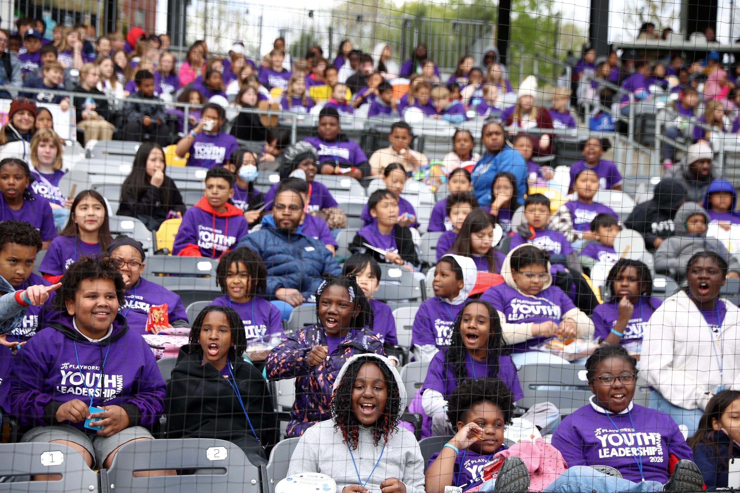 Playworks brings 1,000 young leaders to Saints Park for End-of-Year Celebration