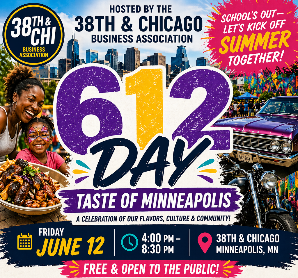 Minneapolis Celebrates 612 Day on Friday, June 12