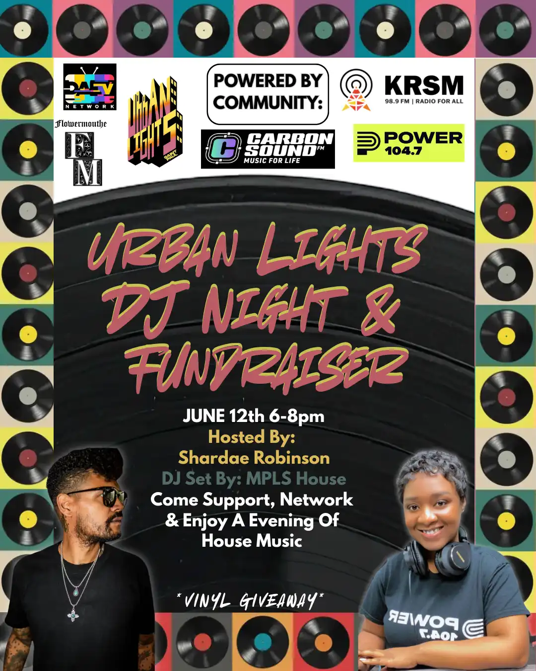 Support a Black-Owned Creative Space at the Urban Lights DJ Night and Fundraiser on June 12
