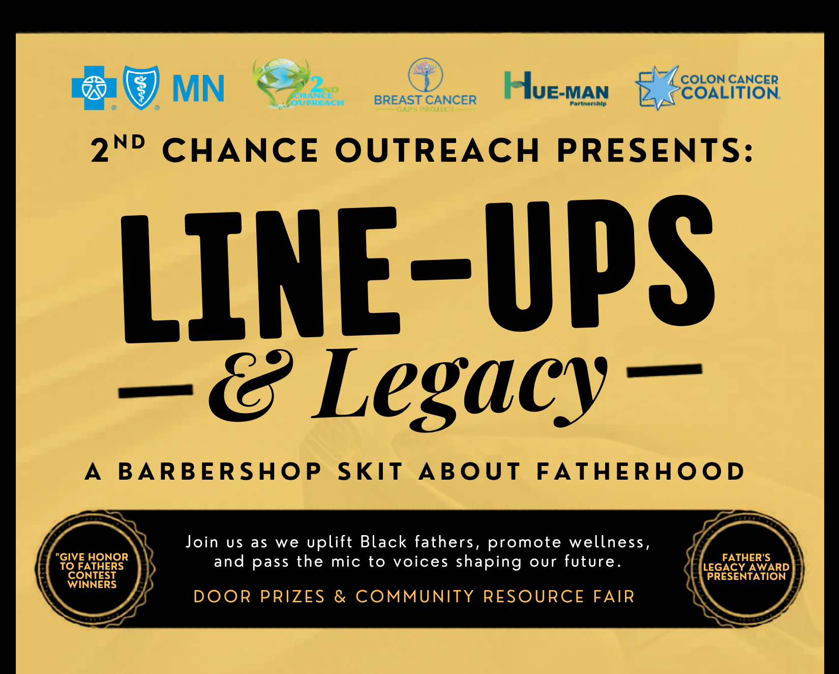Line-Ups & Legacy Celebrates Black Fatherhood, Family, and Health on Father’s Day