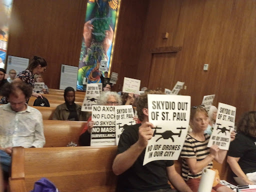 Two Flock cameras removed in St. Paul, 10 remain as activists call for cutting ties with Flock and Skydio